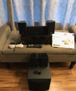 Yamaha Audio YHT-4950U 4K Ultra HD 5.1-Channel Home Theater System with Bluetooth, black 75 61zpog15L5L