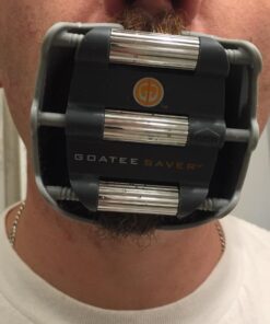 My Perfect Goatee® Shaving Template - Create a Perfectly Shaped Goatee Every Time - Adjustable Reduces Shaving Time - Shape Goatee and Circle Bead (Version 1.1) 1 Count (Pack of 1) 28 61zrcIEWyJL