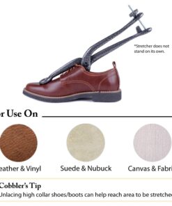 FootFitter Cast Iron Ball & Ring Shoe Stretcher, Spot Stretching Device, Target Stretching for Bunion, Corn & Hammertoes Grey 7 61zrksgWPyL