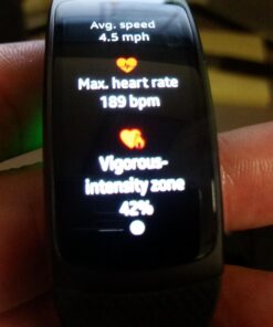 Samsung Gear Fit2 Smartwatch Large, Black 52 61zsIkprUqL