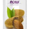 NOW Solutions, Sweet Almond Oil, 100% Pure Moisturizing Oil, Promotes Healthy-Looking Skin, Unscented Oil, 16-Ounce,Package may vary 16 Fl Oz (Pack of 1)