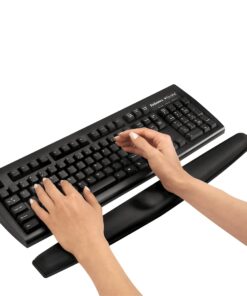 Fellowes 9178201 Memory Foam Wrist Rest, Black (91782), 2.94 x 19.94 x 0.94 inches 22 61zt6urB1ZL