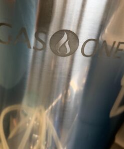 GasOne BS-64 Stainless Steel Kettle Pot Pre Drilled 4 PC Set Quart Tri Ply Bottom for Beer Includes Lid Ball Valve, Thermometer, Spigot-Home Brewing Supplies, 64 QT/16 GALLON 22 61zteU1Ue1L