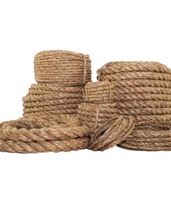 SGT KNOTS Twisted Manila Rope - Natural 3 Strand Fiber Hemp Rope for Indoor and Outdoor Use | Multipurpose Manila Rope for Crafts, DIY Projects, Home Decorating, Climbing | 1/4 in x 10ft 19 61ztkCRIUzL