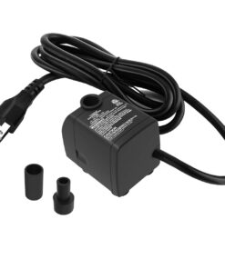 YH YUANHUA Submersible Water Pump Ultra Quiet with Dry Burning Protection160GPH for Fountains, Hydroponics, Ponds, Aquariums & More … 160GPH 15 61ztuMfaYcL