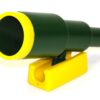Eastern Jungle Gym Extra Large Plastic Toy Telescope | Swing Set Accessory for Outdoor Wooden Swing Set | Green and Yellow