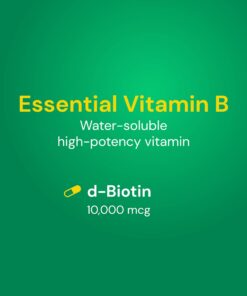 Country Life Biotin High Potency, 10mg, 120 Count, Certified Gluten Free, Certified Vegan, Verified Non GMO 120 Count (Pack of 1) 13 61zvxcU2E6L
