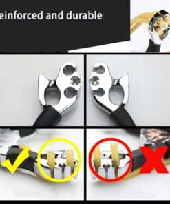 BESTZY Powerful Slingshot Bow Catapult,Outdoor Hunting Sling Shot Rubber Bands by Outdoorstainless High Velocity Most Powerful Profesional A 14 61zwAgpYwOL