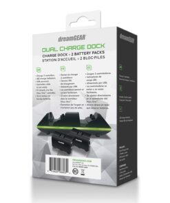 DreamGEAR DGXB1-6603 Dual Charge Dock Black for Xbox One 15 61zxPlCZNxL