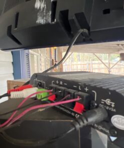 Home Audio Power Amplifier with Bluetooth, 100Wx2 Audio Stereo Receiver, Dmyond Home Amplifiers w/FM Radio USB, AUX, RCA, SD for Home Theater Speakers Audio Stereo, Studio 23 61zxWNzfdRL