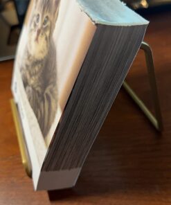 Tripar 4-Inch Metal Gold Plated Square Book Holder/Stand, Wire Mini Easel, Small Photo Stands for Table, Display for Picture Frames, Plaques, & Plates 1 23 61zxkeZJ0SL