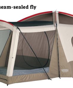 Wenzel Klondike 8 Person Water Resistant Tent with Convertible Screen Room for Family Camping Grey/Taupe 45 61zzD2dfbnL