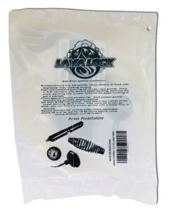 LAVALOCK 1/2" x 1/8" Nomex Grilling High Temp BBQ smoker gasket, white self stick 7 61zzLFlGPYL