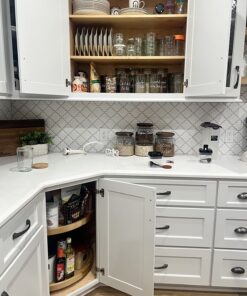 Anchor Hocking (2 Pack) 48oz Glass Jars Kitchen Canister With Wood Lids Food Storage Container Set, 6”W x 5.25”H 9 71 0Nv6RNL