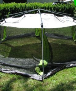Coleman Skylodge Screened Canopy Tent with Instant Setup, 10x10/15x13ft Portable Screen Shelter with 1-Minute Setup for Bug-Free Lounging, Great for Picnic, Yard, Beach, Park, Camping, & More 15 X 13 Feet Green 42 71 0h NfZL