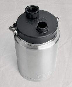 YETI Rambler Vacuum Insulated Stainless Steel Half Gallon Jug with MagCap, Stainless Steel 15 71 10tTvo5L
