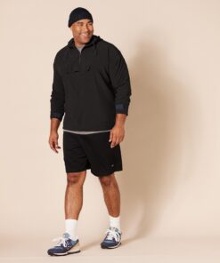 Amazon Essentials Men's Performance Tech Loose-Fit Shorts (Available in Big & Tall), Multipacks Large Black 21 71 17qwVmyL