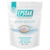 Epsoak Epsom Salt 5 lb Resealable Bulk Bag, Magnesium Sulfate USP. Unscented, Made in The USA, Cruelty-Free Certified 5 Pound (Pack of 1) 60 71 1BWT2SL