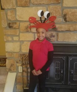 Alternative view of Fun Express - Felt Crab Hat for Party - Apparel Accessories - Hats - Novelty Piece Hats - Party - 1 Piece