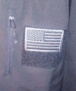 2 Pieces Tactical USA Flag Patch -Black & Gray- American Flag US United States of America Military Uniform Emblem Patches (2 Packs) 24 71 1iYU49UL