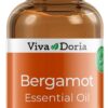 Viva Doria 100% Pure Bergamot Essential Oil, Undiluted, Food Grade, Italian Bergamot Oil, 1 Fluid Ounce (30 mL) Natural Aromatherapy Oil 1 Fl Oz (Pack of 1) 3 71 275HPyL