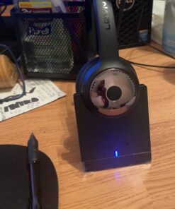 LEVN Bluetooth 5.0 Headset, Wireless Headset with Microphone (AI Noise Cancelling), 35Hrs Bluetooth Headphones with USB Dongle for PC, Suitable for Remote Work/Call Center/Zoom/Online Class/Trucker LE-HS010 Superior 39 71 2Qr4IxL