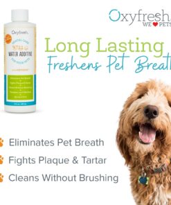 Alternative view of Oxyfresh Premium Pet Dental Care Solution Pet Water Additive: Best Way to Eliminate Bad Dog Breath and Cat Bad Breath - Fights Tartar & Plaque - So Easy, Just Add to Water! Vet Recommended 8 oz. Intro 8oz