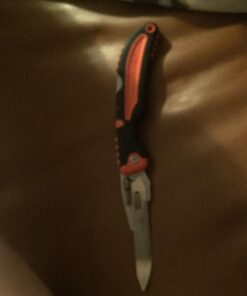 Gerber Gear Vital Pocket Folder with Replacement Blades - 2.8" Exchange-A-Blade - Camping and Survival Knife - Orange Hunting Knife & Exchangeable Blades 25 71 3YVgUl8L