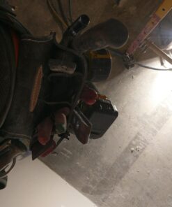 McGuire-Nicholas 526-CC Brown Professional Electrician'S Pouch, oil tanned leather 33 71 4B1GvGAL