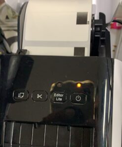 Brother QL-800 High-Speed Professional Label Printer, Lightning Quick Printing, Plug & Label Feature, Brother Genuine DK Pre-Sized Labels, Multi-System Compatible – Black & Red Printing Available QL800 26 71 4CCuWnkL