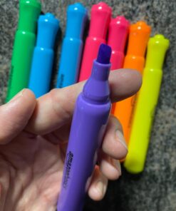 Amazon Basics Tank Style Highlighters - Chisel Tip, Assorted Colors, 12-Pack 22 71 4F0Pvd3L