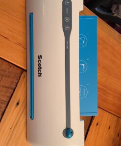 Scotch Thermal Laminating Pouches, Laminate Homemade Ornaments, Christmas Banners and Gift Tags, For Use With Thermal Laminators, 8.9 x 11.4 Inches, Letter Size Sheets, 100-Pack 46 71 5YFLq73L