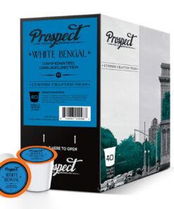 Prospect Tea White Bengal Darjeeling Tea Pods Compatible with K Cup Brewers Including 2.0, 40 Count 10 71 7hzW73bL