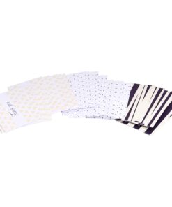 Amazon Basics Thank You Cards and Envelopes, 48 Count, Polka Dot and Stripe 12 71 7sxeMvL