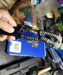 SOG Throwing Knives with Sheath 3 Pack Balanced Throwing Knives Set w/ Paracord Knife Handles and Professional Throwing Knife Sheath (F041TN-CP) 32 71 8HR D5IL