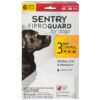 SENTRY Fiproguard for Dogs, Flea and Tick Prevention for Dogs (45-88 Pounds), Includes 6 Month Supply of Topical Flea Treatments 45 to 88-Pound 6-Month
