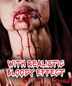 Kangaroo Fake Blood for Halloween, Special Effects Makeup, True Blood Color, 14 oz, Package May Vary 31 71 9i4x8MmL