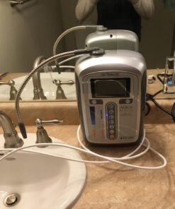 Aqua Ionizer Deluxe 5.0 | Water Ionizer | 7 Water Settings | Home Alkaline Water Filtration System | Produces pH 4.5-10.5 Alkaline Water | Up to -600mV ORP | 4000 Liters Per Filter 43 71 AHDJhx4L