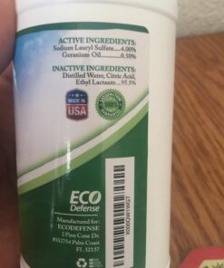 Eco Defense Bed Bug Killer - USDA Biobased Dust Mite Spray Natural Repellent Treatment - Child & Pet Friendly - 16 oz 27 71 BhlmhPQL