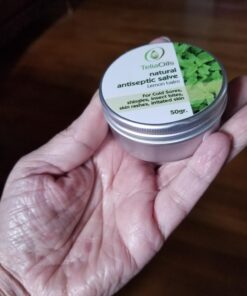 Teliaoils Lemon Balm Salve, Fast Acting/Natural Salve. Cold Sores - Skin Rashes - Irritated Skin - Itchy Skin. (1.7 Oz / 50 Ml) 1.76 Ounce (Pack of 1) 31 71 BkXLjhL