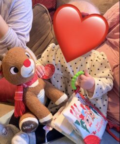 KIDS PREFERRED Rudolph The Red-Nosed Reindeer On The Go Teether Book, Soft Crinkle, Mirror, Christmas Holiday Toy, Boys & Girls 0 and up, 5 Inches 23 71 DZkAEpL