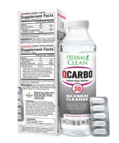 Alternative view of Herbal Clean Same-Day Detox Drink, Cran-Raspberry Flavor, 20 Fl Oz, and Tablets, 5 Count 20 Fl Oz (Pack of 1)