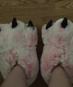 Wishpets Stuffed Animal - Soft Plush Toy for Kids - Furry Tiger Slippers 24 71 Dn015T5L