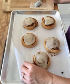 Nordic Ware Natural Aluminum Commercial Baker's Half Sheet 38 71 DvTVBSML