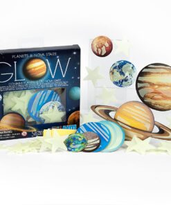 4M Glow Planets & Nova Stars - Astronomy Space Stem Toys Gift Room Décor, For Boys & Girls Ages 3+ 19 71 EdPn3o9L 1