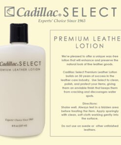 Cadillac Select Premium Leather Care Kit - Leather Cleaner, Lotion Conditioner & Water & Stain Protector 18 71 GSXmRUNL 3