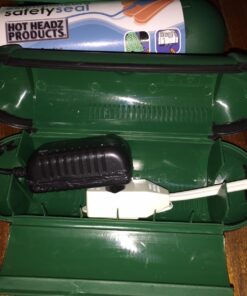 Hot Headz H-EXT-302 Outdoor Extension Safety Seal Resistant Cord Cover for Holiday Lights Water Fountains, Pool Pumps, Air Conditioners, Etc, Single, Green 48 71 GTx1tN4L