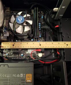 Thermaltake Versa H15 SPCC Micro ATX Mini Tower Computer Chassis CA-1D4-00S1NN-00, Black Computer Case 67 71 HDdNh L