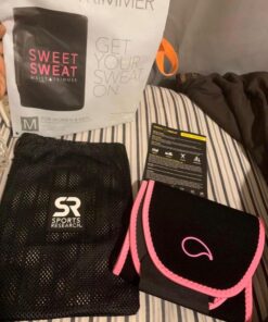 Sports Research Sweet Sweat Arm Trimmers for Men & Women | Increases Heat & Sweat Production to The Bicep Area Pink Medium 55 71 HdzCO5hL