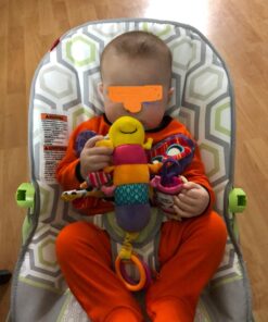 Lamaze Fifi the Firefly Clip On Car Seat and Stroller Toy - Soft Baby Hanging Toys - Baby Crinkle Toys with High Contrast Colors - Baby Travel Toys Ages 0 Months and Up 16 71 IGGRZ3gL